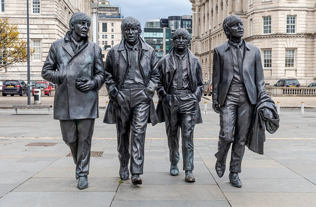 beatles, statue, lennon