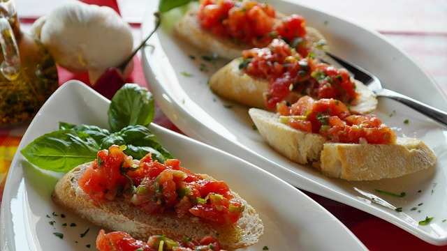 Recette Bruschetta Chaude : 3 Versions Healthy 256 Bruschetta chaude aux poivrons