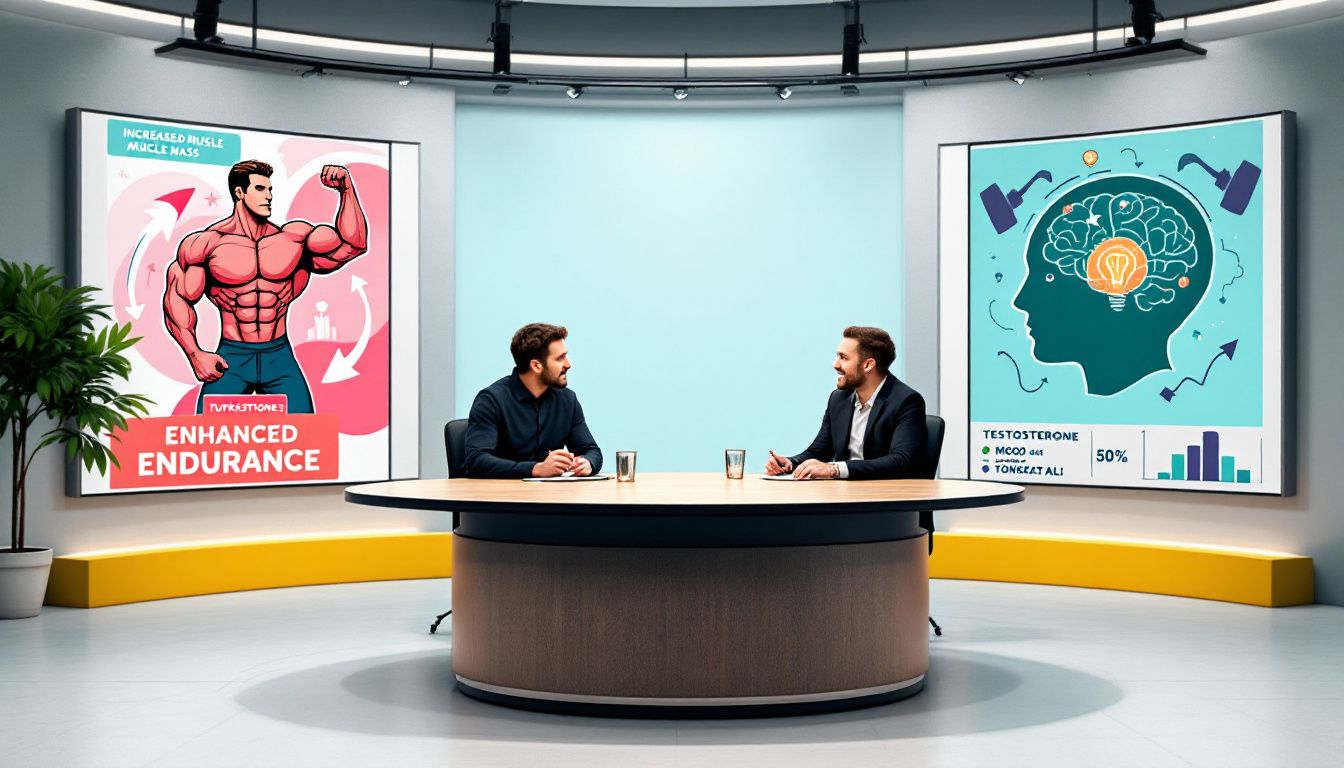 Turkesterone vs Tongkat Ali: Best Choice for Muscle Growth and Stamina? 4 An image illustrating the combination of turkesterone and tongkat ali for enhanced physical performance.