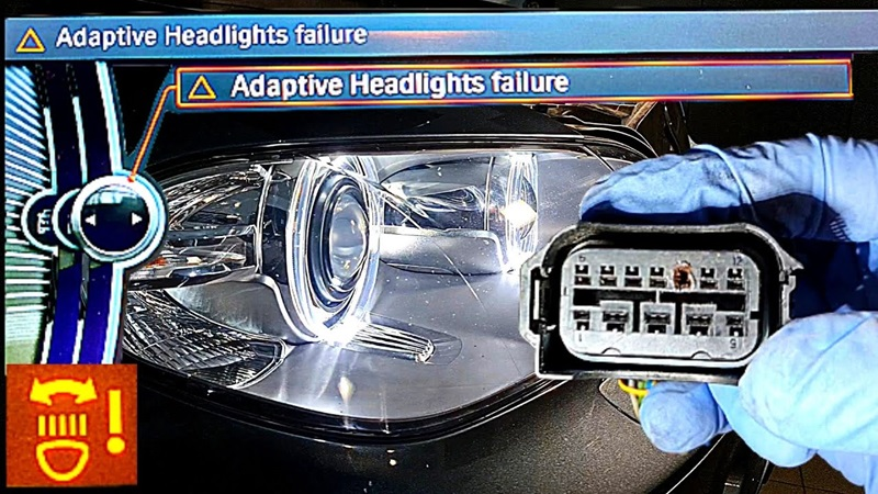 adaptive headlights electrical faults
