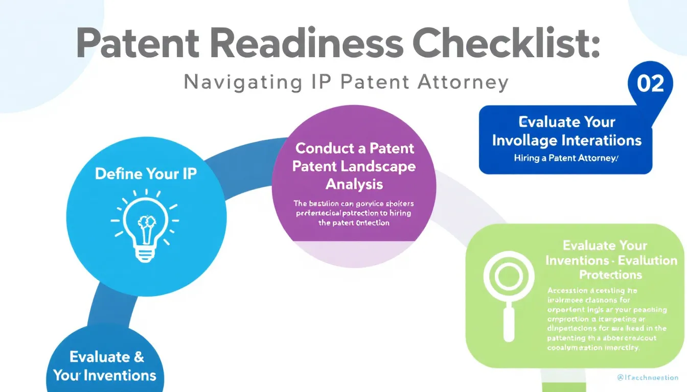 An overview of assessing intellectual property needs before hiring a patent attorney.