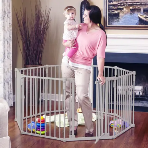 Toddleroo by North States 3 in 1 Metal Superyard