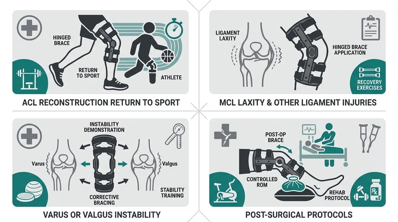 What Are Hinged Knee Braces Designed For?