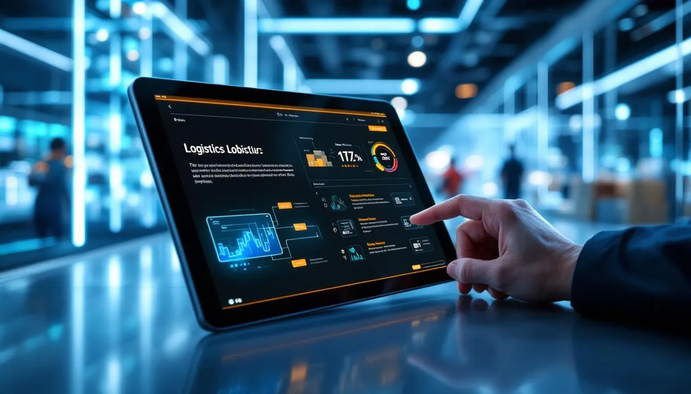 Avantages cl&eacute;s des tablettes dans la logistique, illustrant leur impact sur la productivit&eacute;.