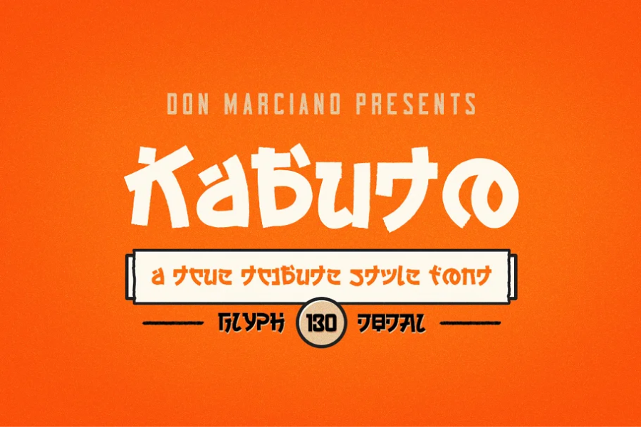 Kabuto Manga Fonts