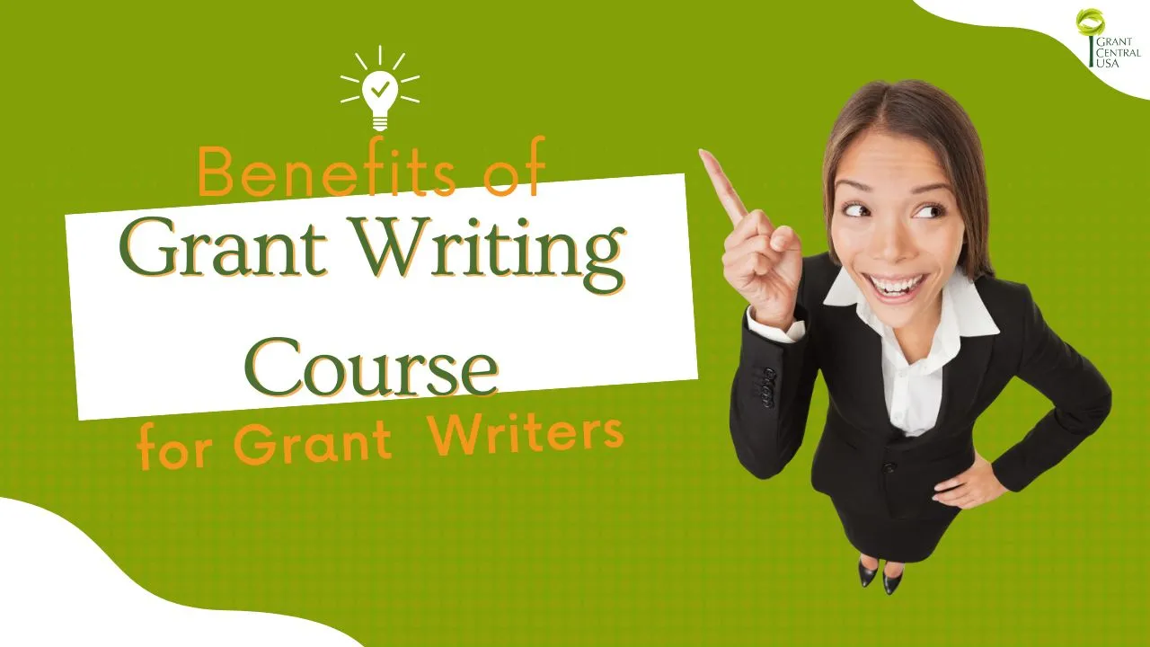 Professional Grant Writer shares the benefits of a Grant Writing Course to grant writers
