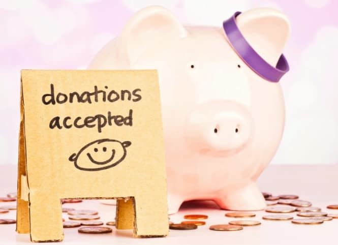 how to legally accept donations as an individual