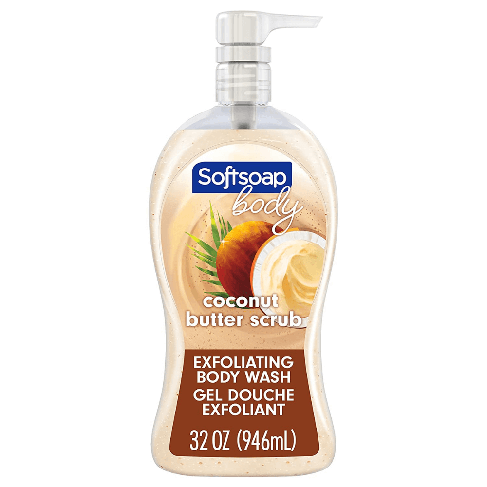 Softsoap Coconut Butter Scrub And Body Wash