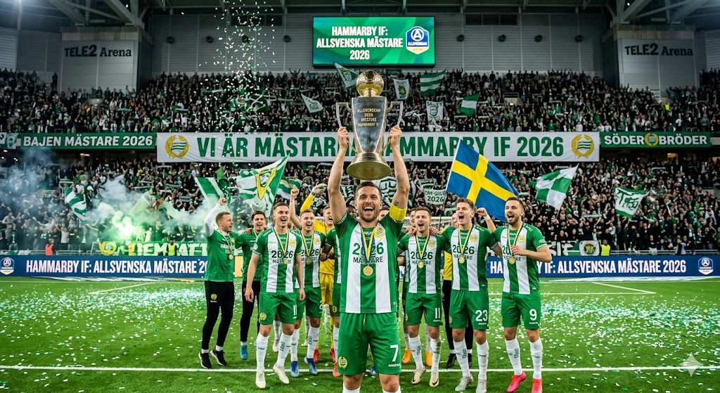 Hammarby IF vinner Allsvenskan 2026 – favoriter till SM-guld med odds och speltips inför säsongen