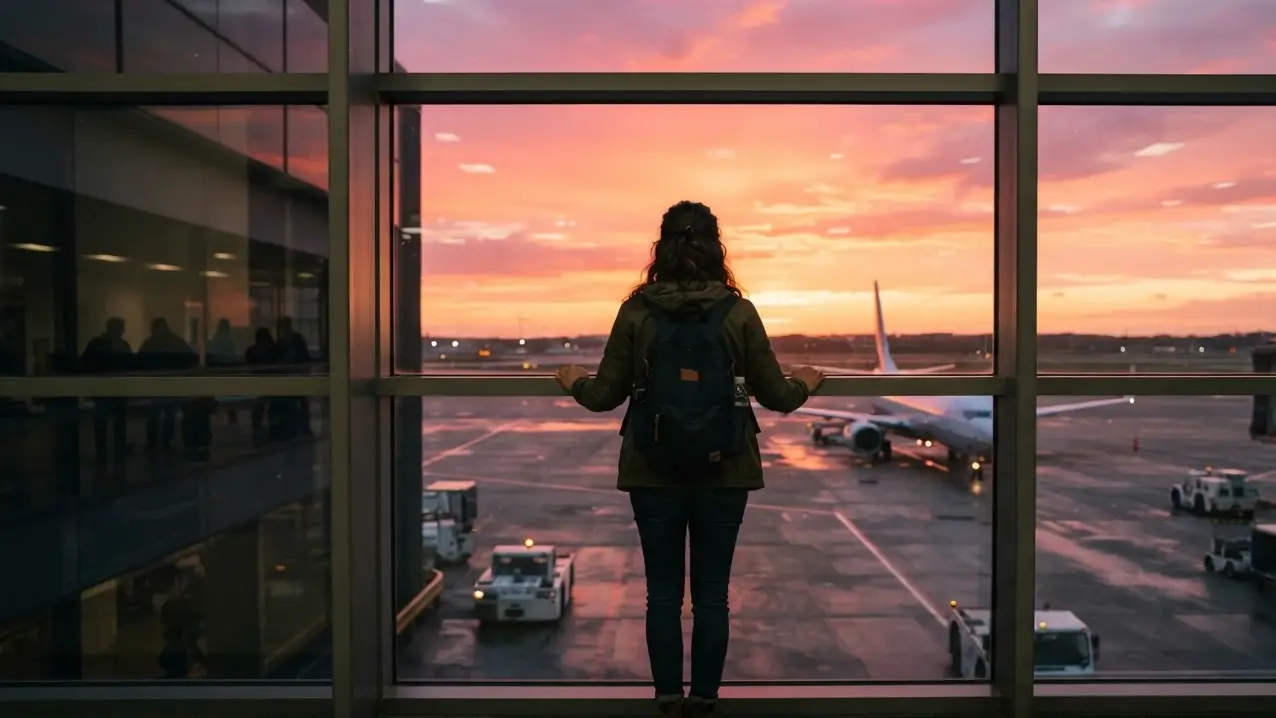 Timing a flight booking around a language course visa application