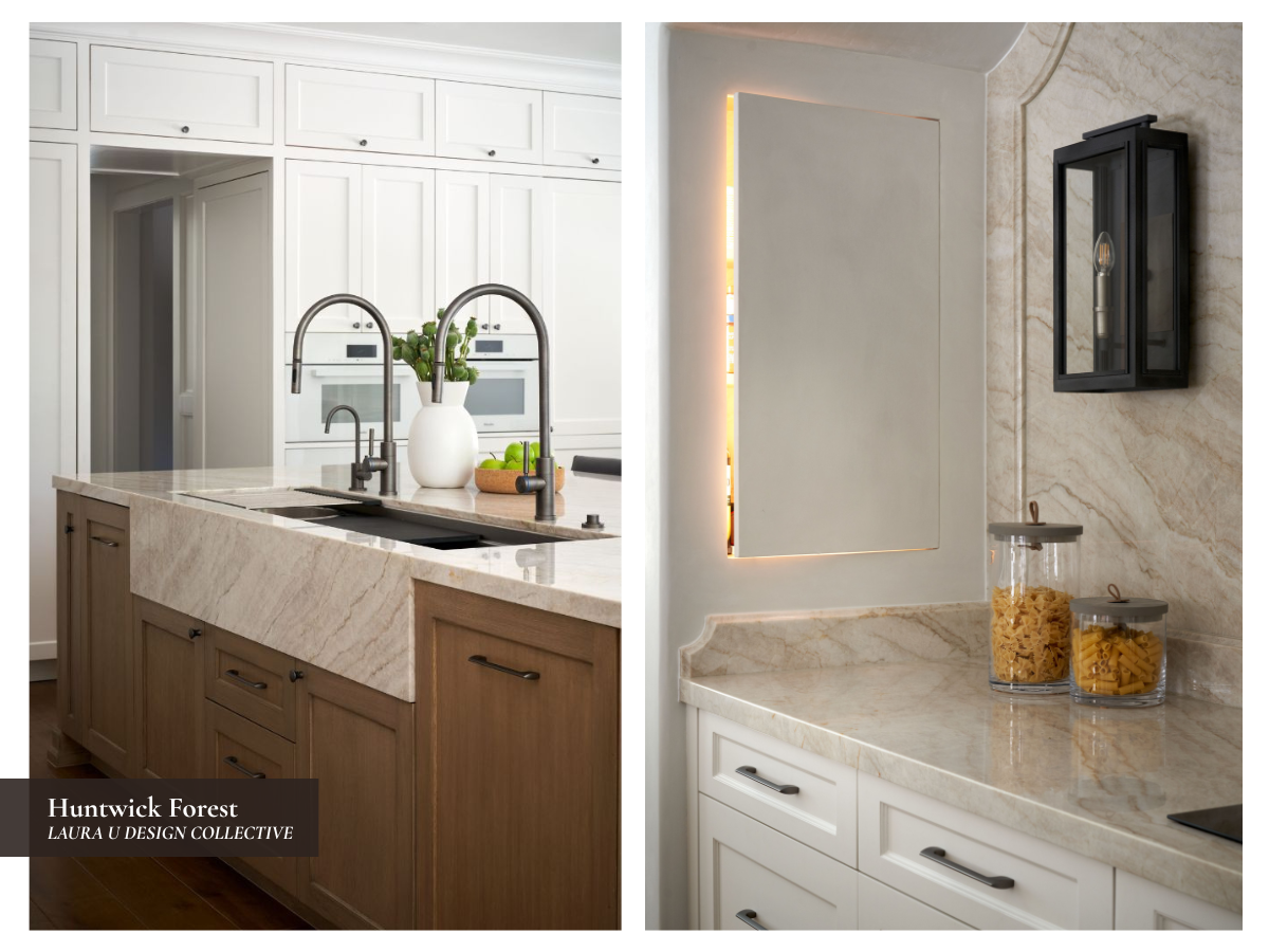 kitchen designed by Laura U Design Collective