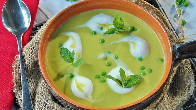 what to serve with split pea soup