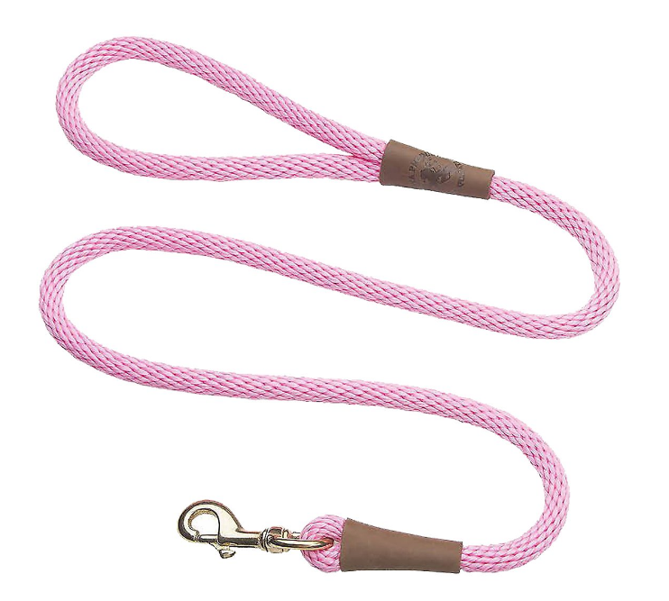 Mendota woven and braided pitbull leash