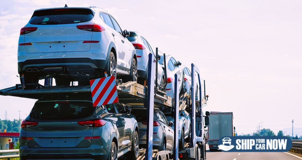 With door to door shipping cars are transported safely to their delivery locations