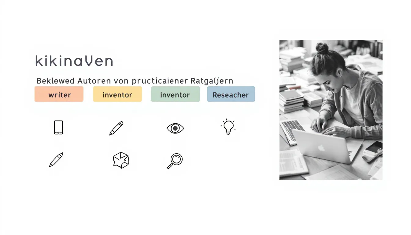 Bekannte Autoren von praktischen Ratgebern.