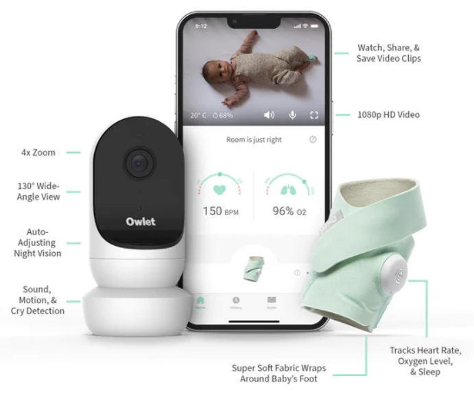 Introducing the Owlet Baby Monitor