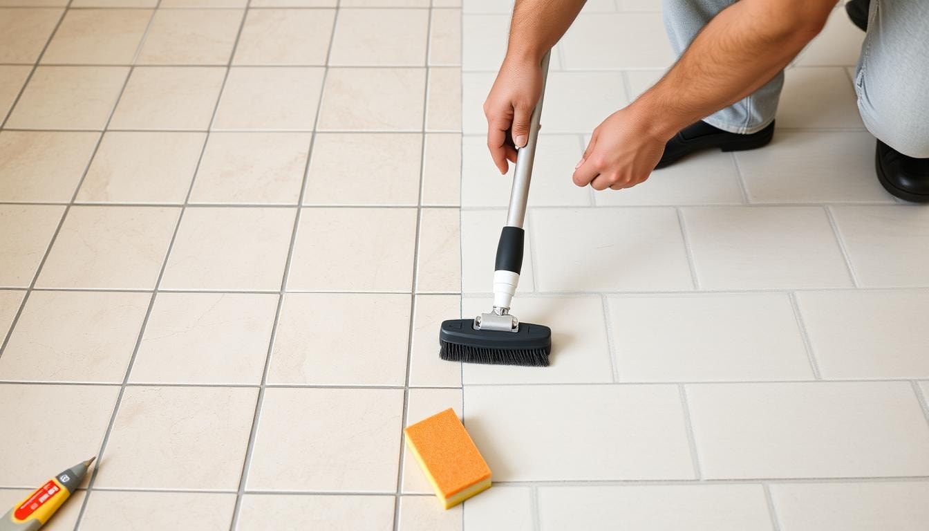grout color sealing