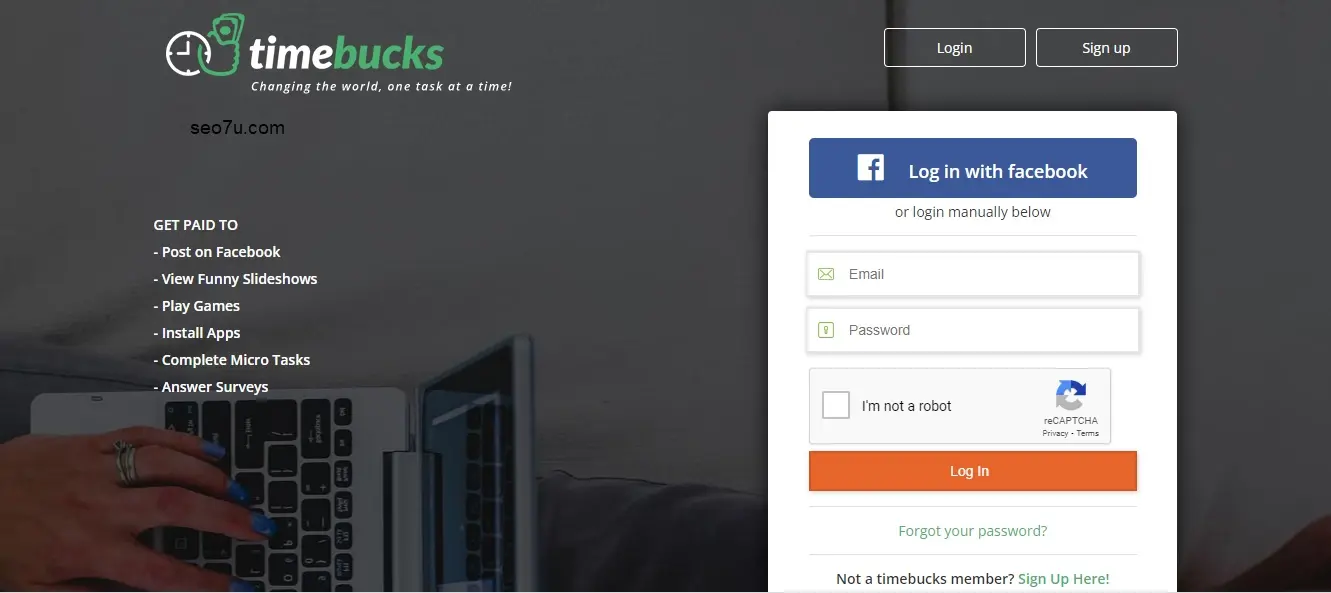 timebucks paid surveys website