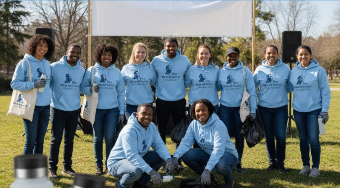 mlk day volunteer event ideas.