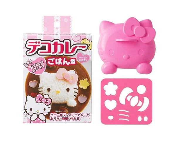 Hello Kitty Curry Rice Mold