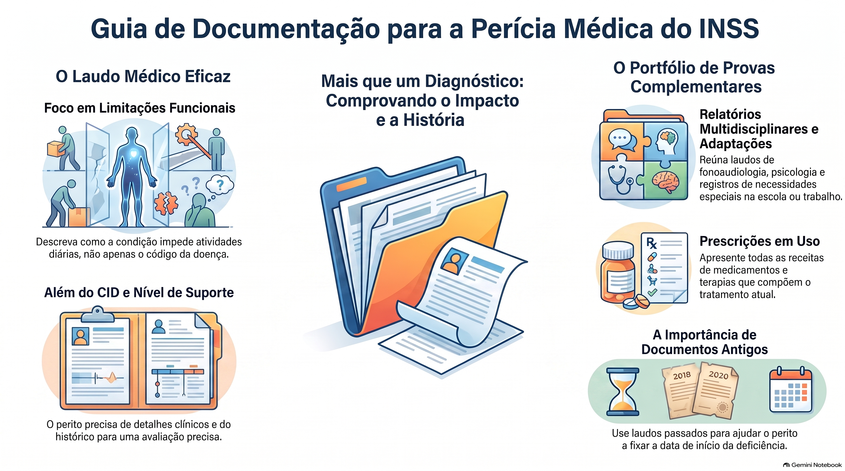 Quais laudos médicos levar à perícia médica do INSS?