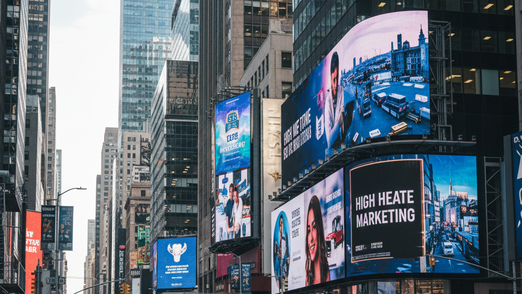 10 Best Billboard LED Options for High-Impact Marketing 3 option 4 led billboard sign with lights & dynamic effects