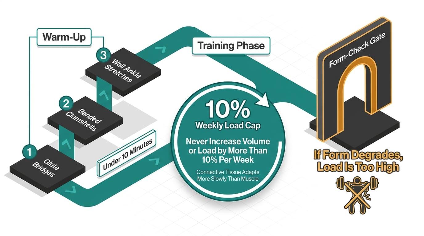 Progressive Loading and Warm-Up Protocols