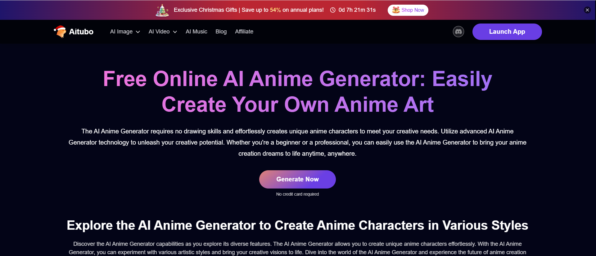 create Random Anime Character