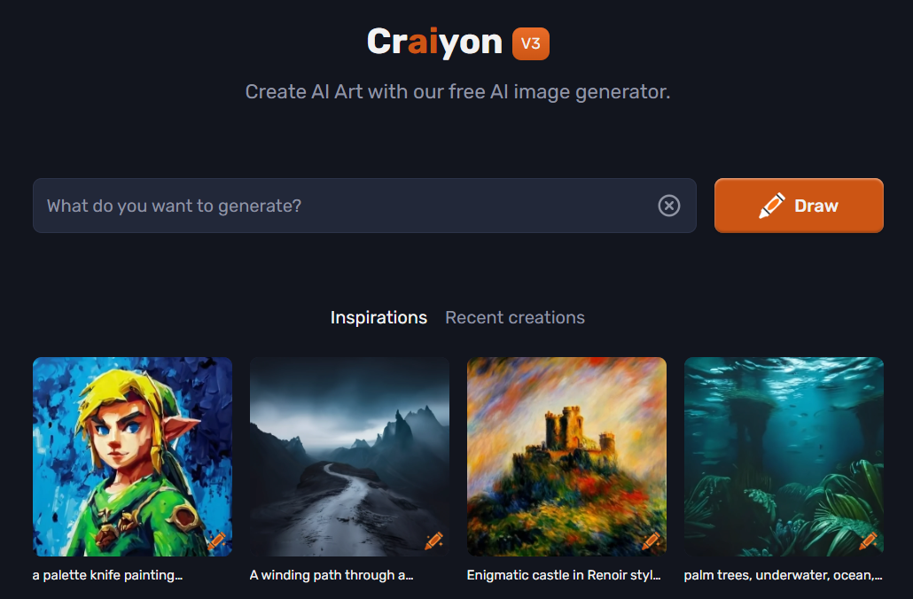 Craiyon - a free Jasper Art alternative.