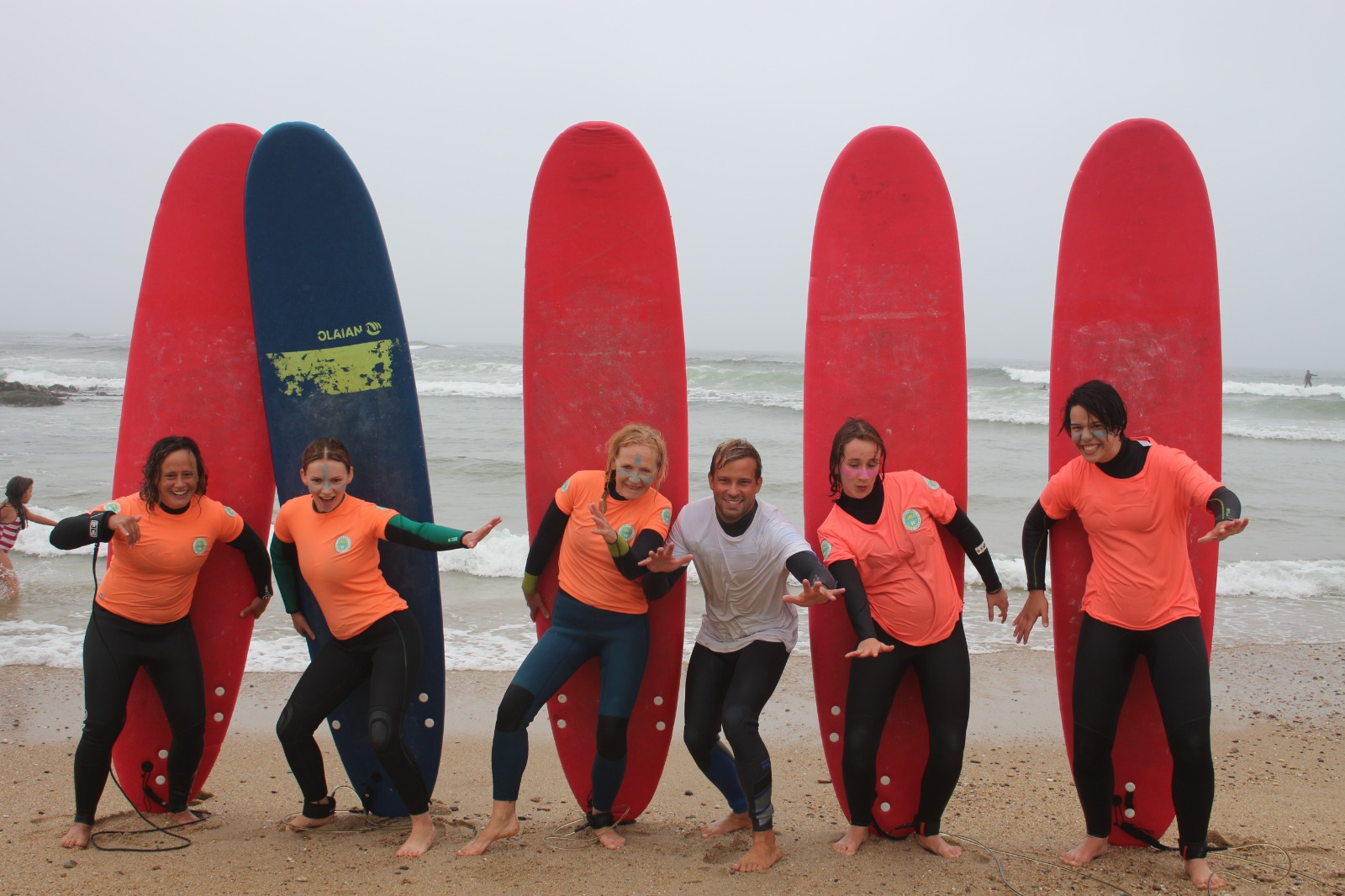 Surfing in Gaia - Starter surfboard