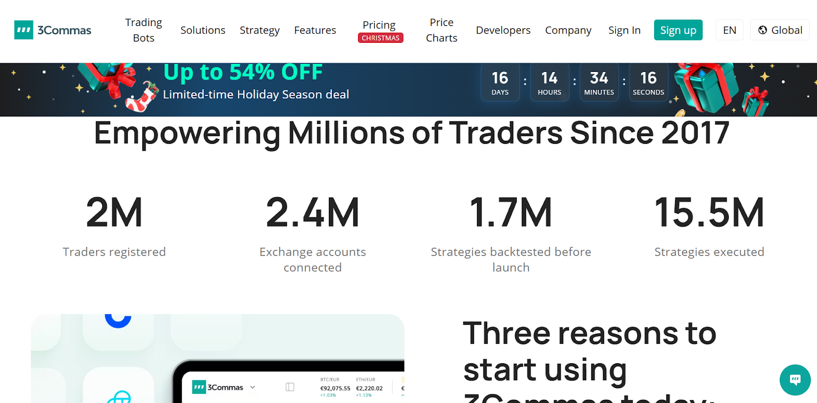 3Commas - Best for Bot Users of All Levels