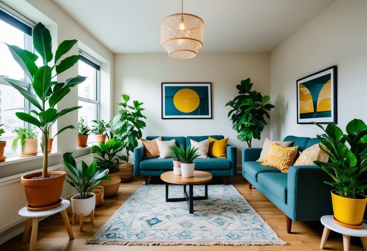 Decorating with Plants on a Budget