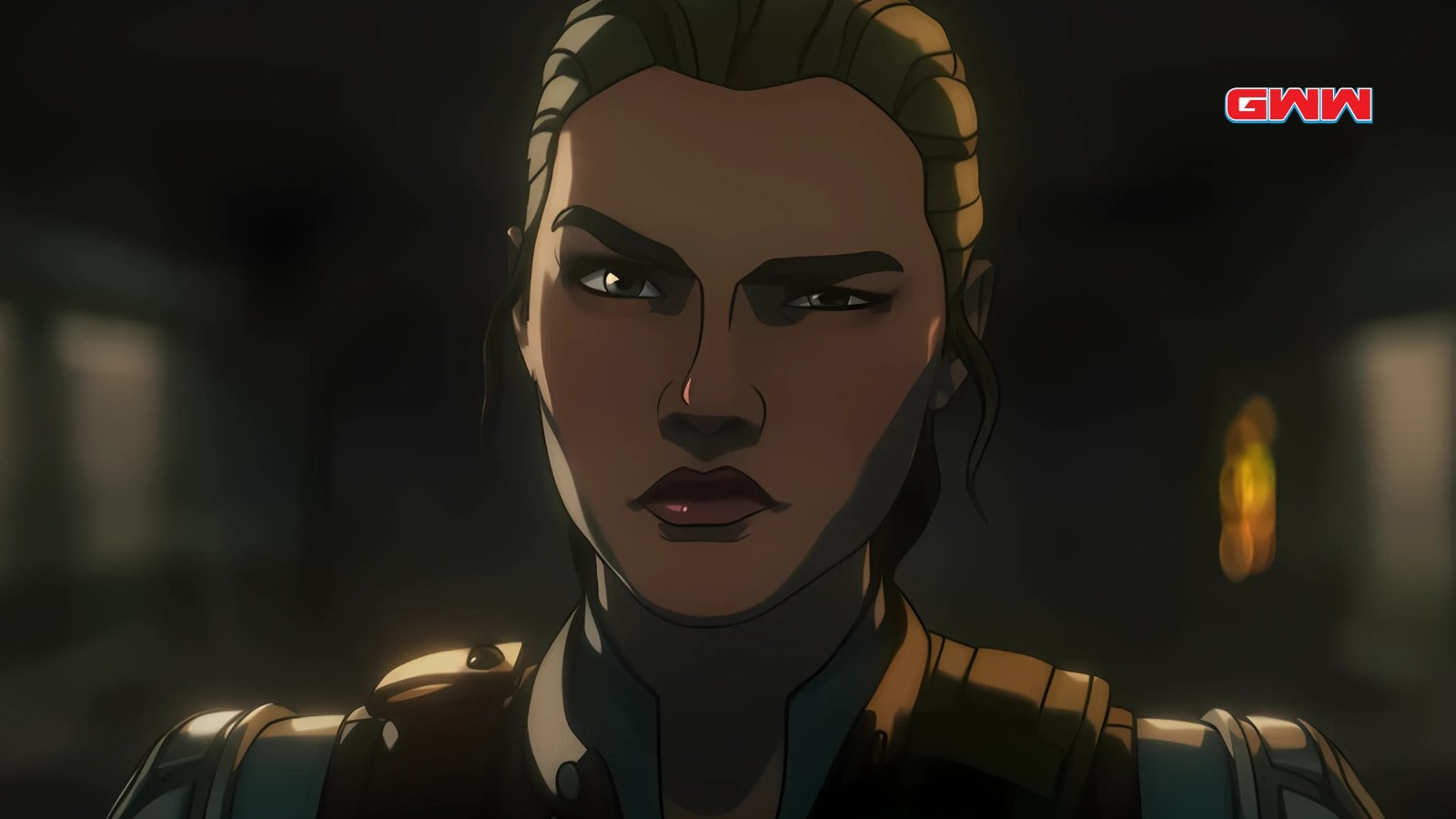 Kate Bishop prepares for battle focused stare Hailee Steinfeld returns