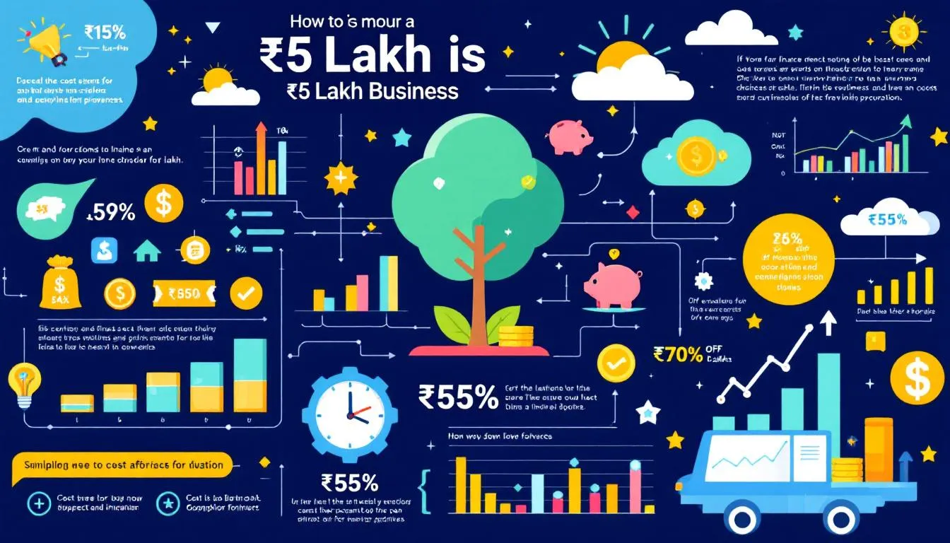 Tips for making a ₹5 lakh business more profitable.