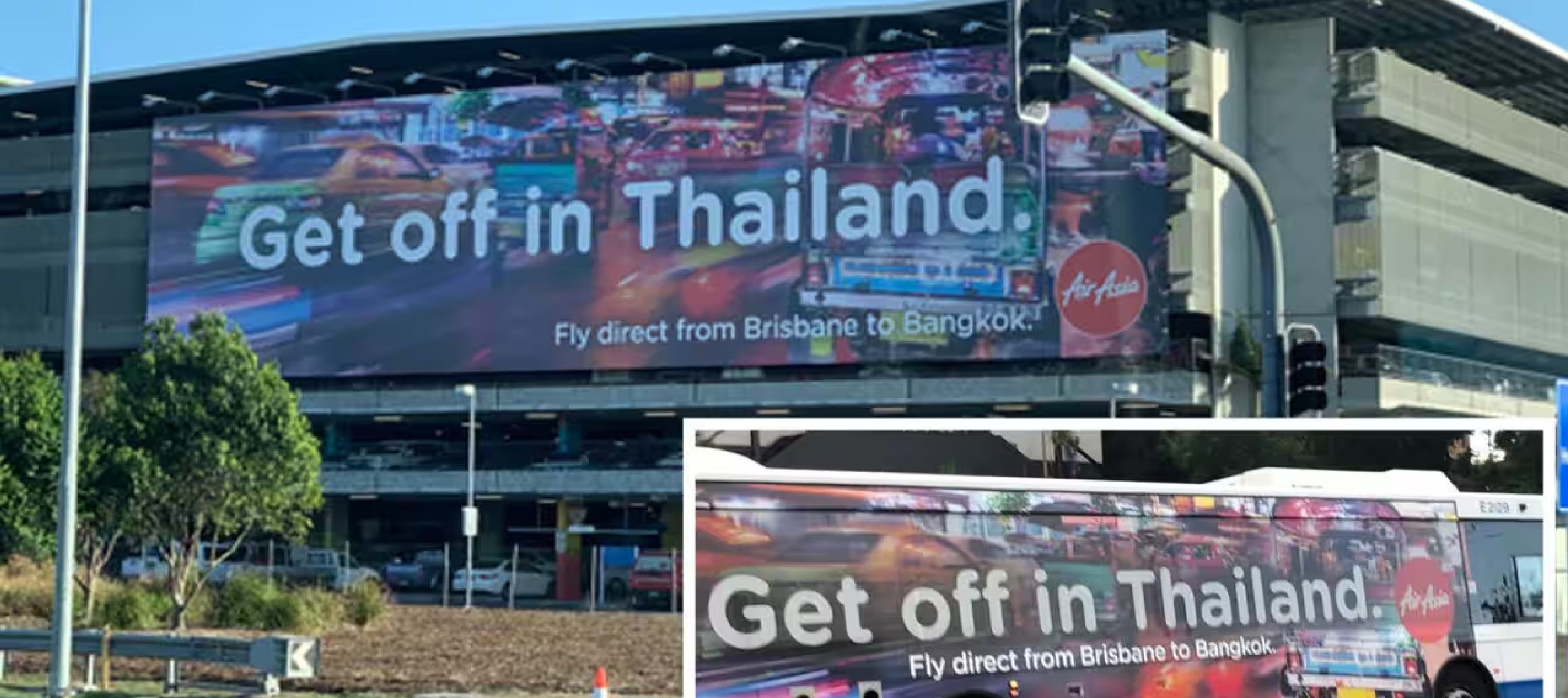 The Infamous Air Asia "Get Off in Thailand" Billboard