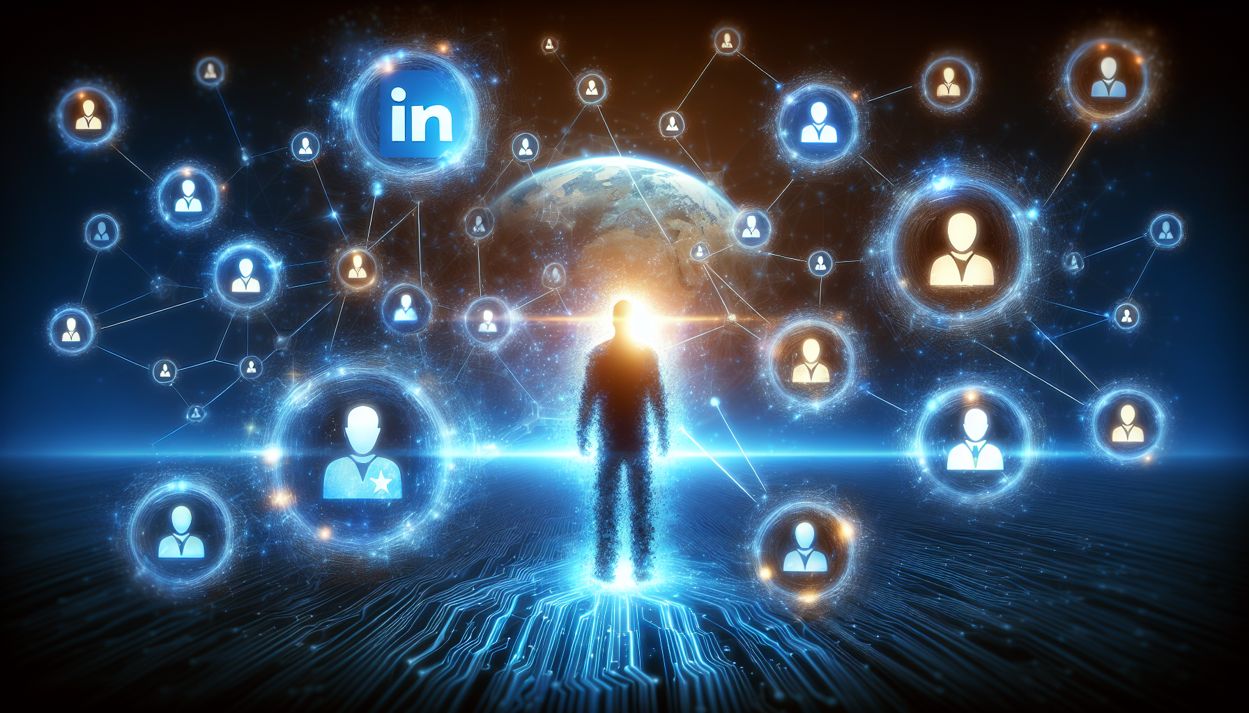 Illustration of joining LinkedIn groups