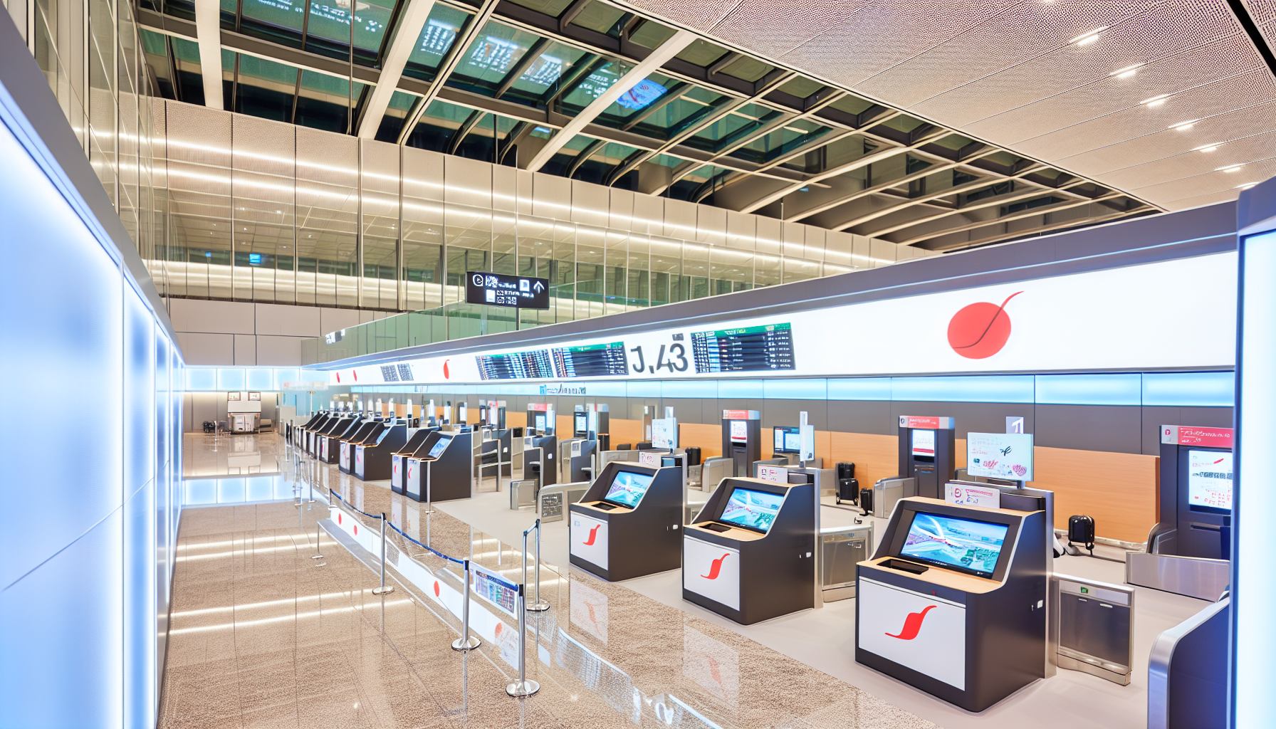 Japan Airlines Terminal at JFK Airport with modern design and efficient amenities