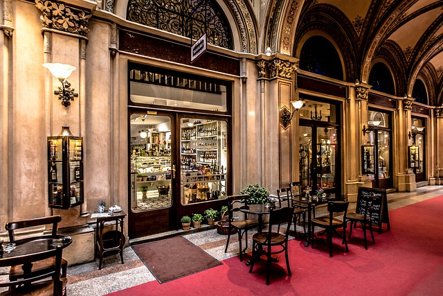 Vienna boasts many beautiful coffee shops