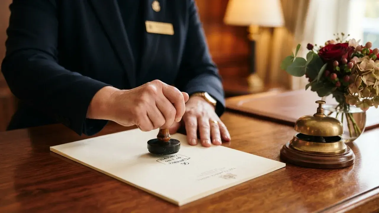 Getting the Hotel to Put the Right Names in Writing