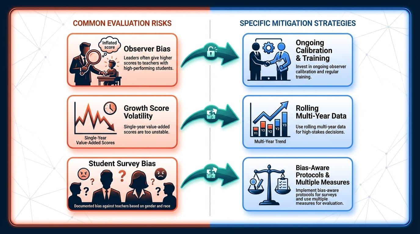 Common Risks and Myths in Teacher Evaluation