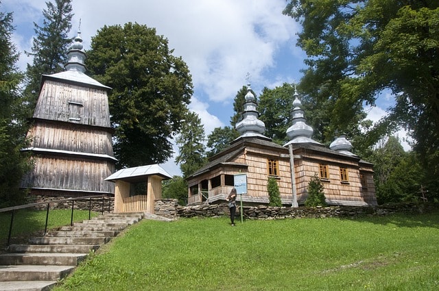 Cerkiew św. Michała Archanioła w Turzańsku, Bieszczady. 