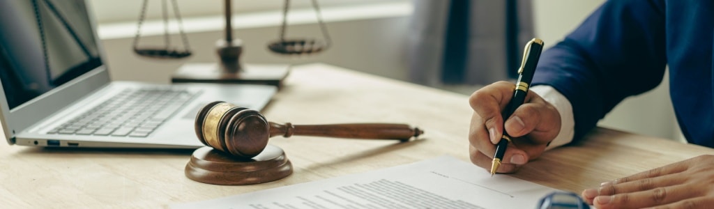 A Pennsylvania motorcycle accident lawyer advises an injured victim about their rights to compensation.