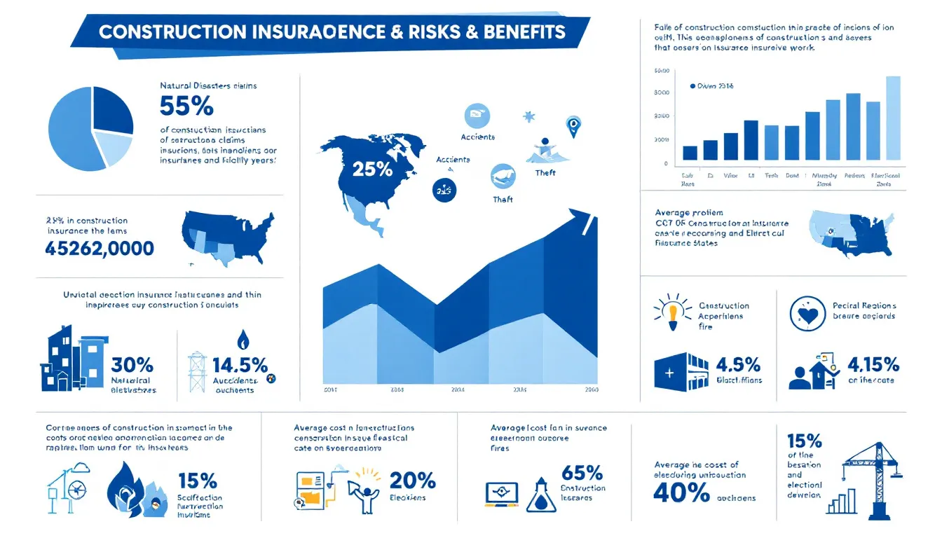 Factors affecting insurance costs in construction.