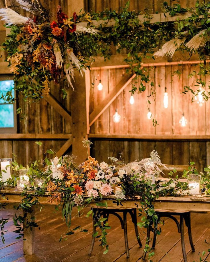 Rustic Wedding Setting (pinterest)