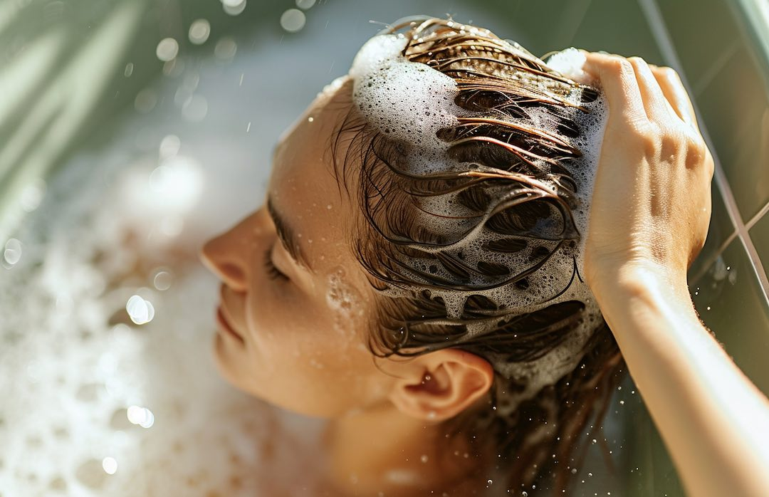 Haarwäsche-mit-naturkosmetik-shampoo