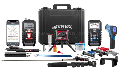                                   Water damage test equipment for water damage situation restoration services