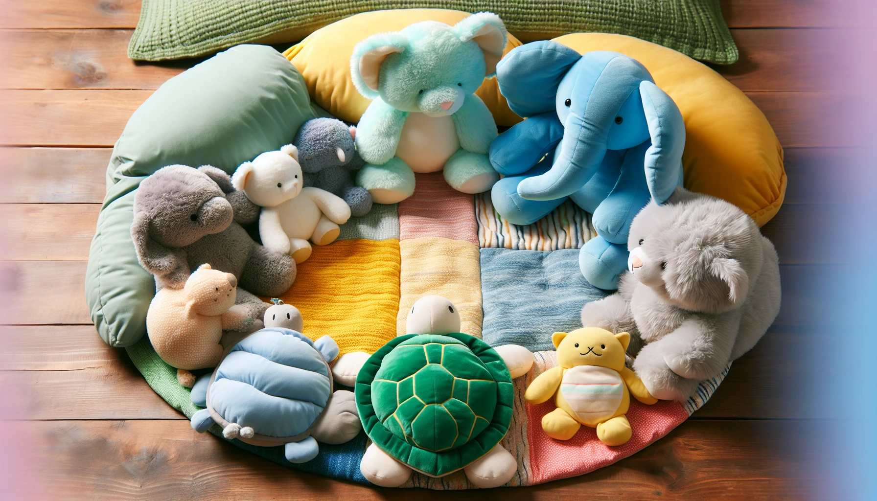 Weighted stuffed animals providing comfort and calm for children with special needs