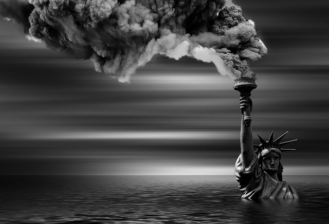 climate, climate change, statue of liberty