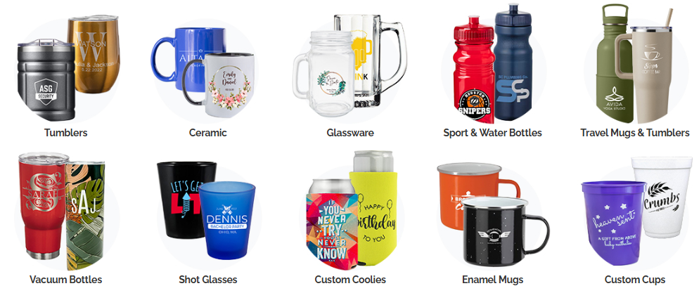 Custom Drinkware