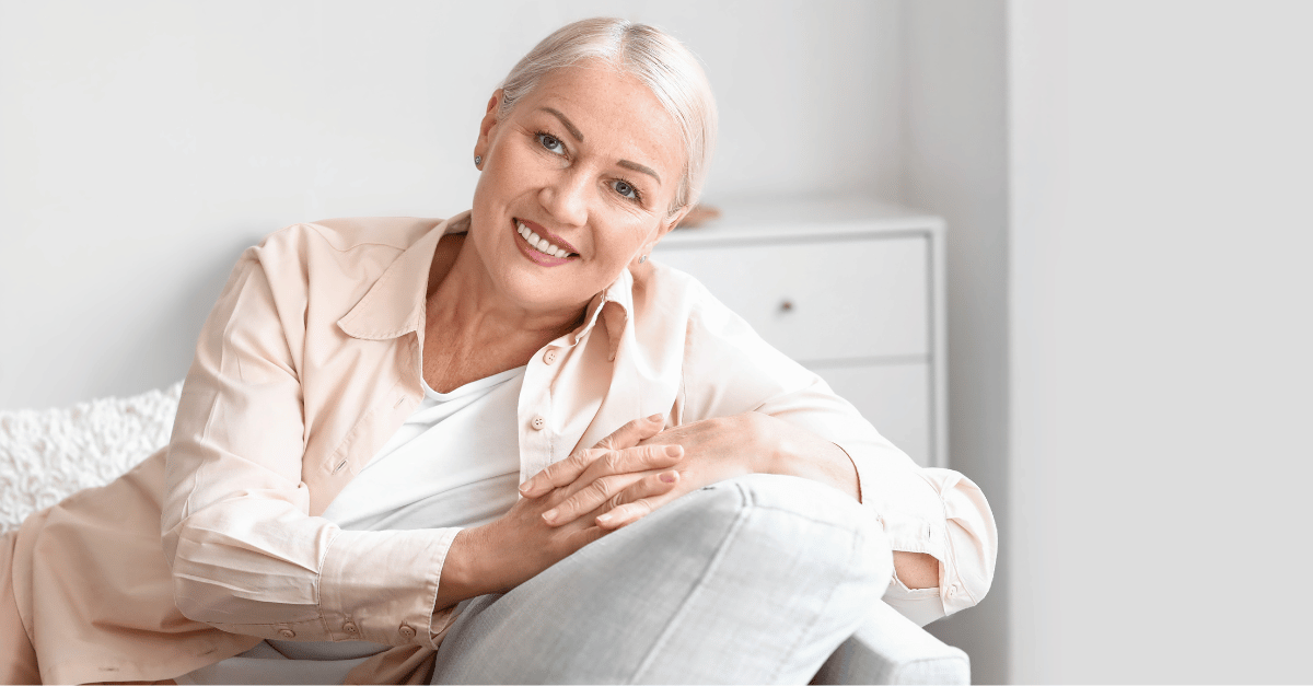 A woman after menopause 